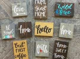 Ahşap İşaretler 2