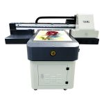 Sıcak satış a1 / a2 / a3 / a4 küçük formatlı dijital uv masaüstü yazıcı 6090